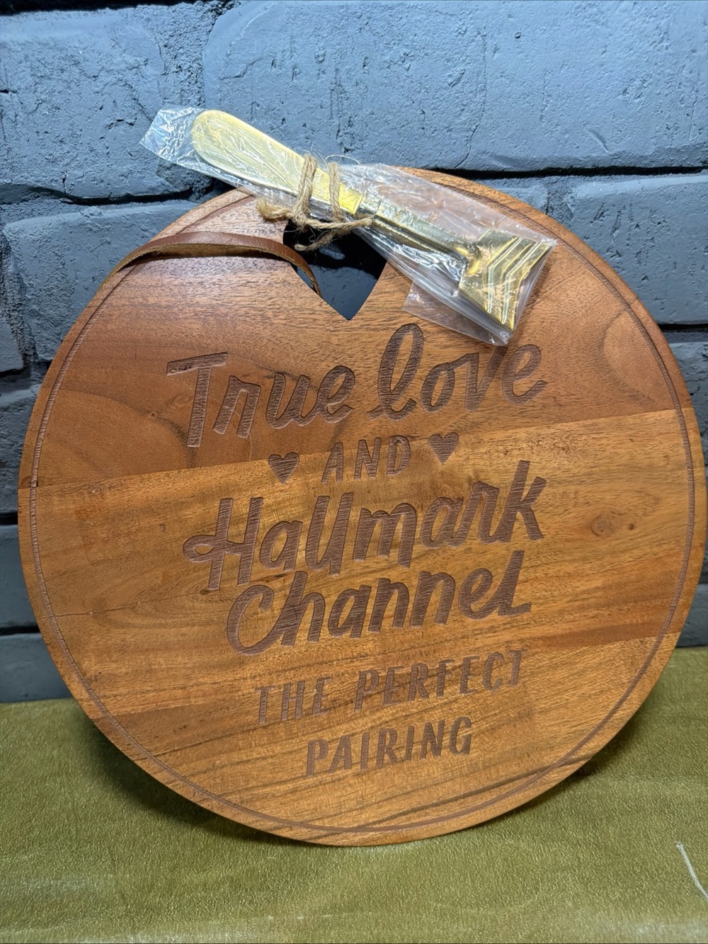 Hallmark Channel True Love Wood Serving Board - Brown